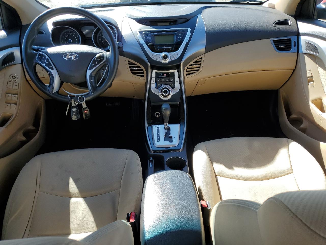 2012 Hyundai Elantra Gls VIN: KMHDH4AE0CU202602 Lot: 86334555