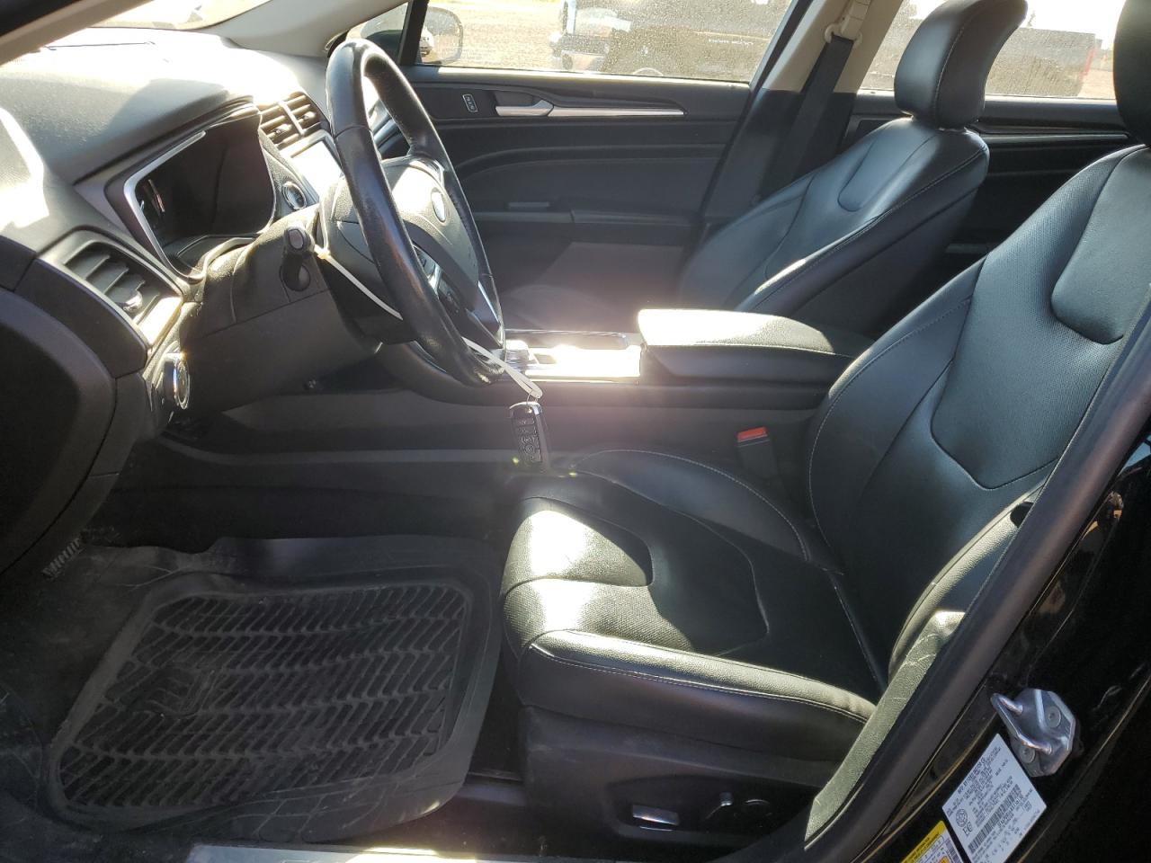 2019 Ford Fusion Titanium VIN: 3FA6P0RU6KR156130 Lot: 85370285