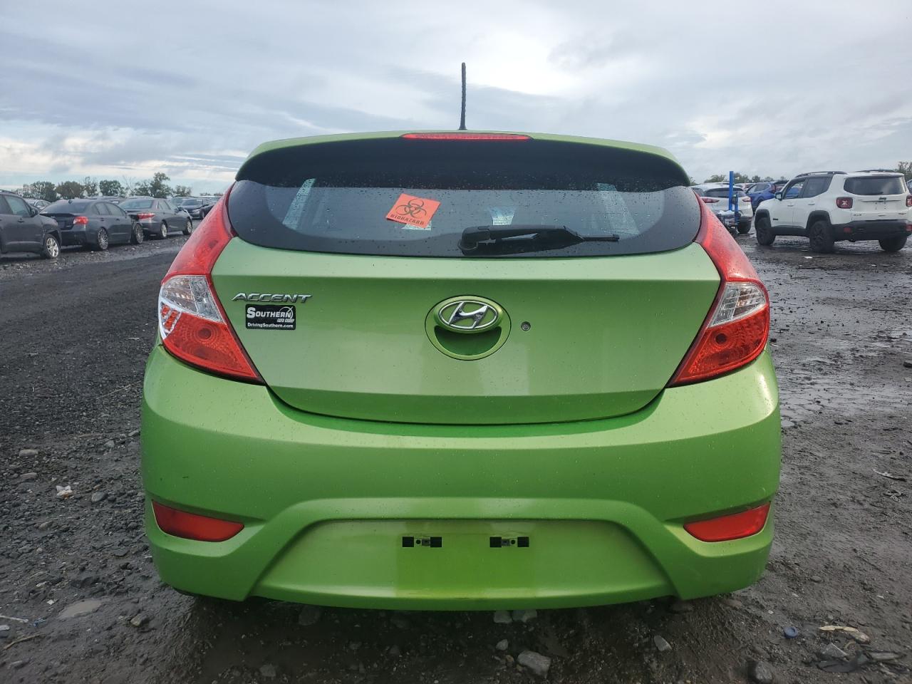 2014 Hyundai Accent Gls VIN: KMHCU5AE7EU178251 Lot: 82358335