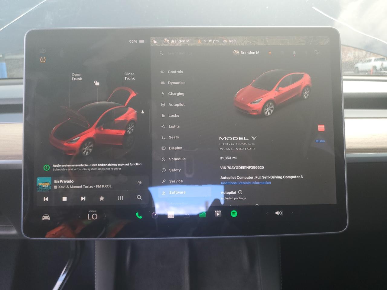 2022 Tesla Model Y VIN: 7SAYGDEE1NF356625 Lot: 84837115