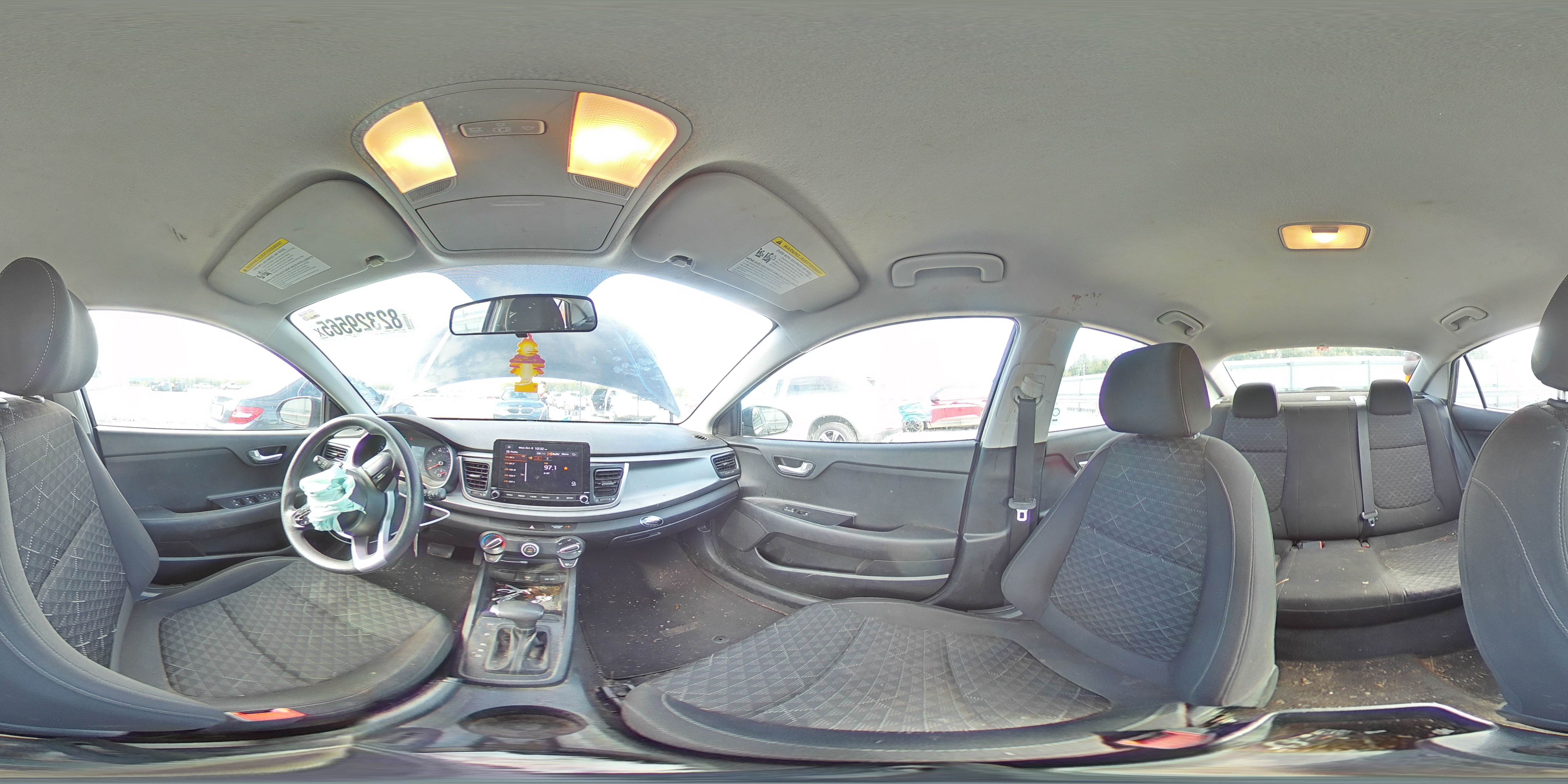 2021 Kia Rio Lx VIN: 3KPA24AD8ME383268 Lot: 82329565