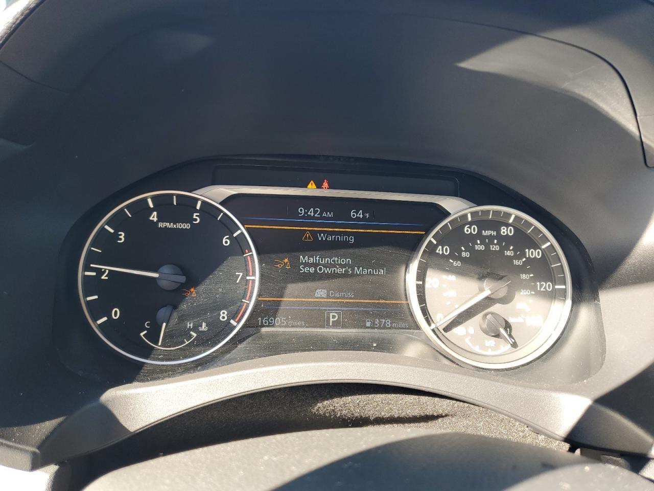 2025 Nissan Altima Sv VIN: 1N4BL4DV8SN376292 Lot: 86104915