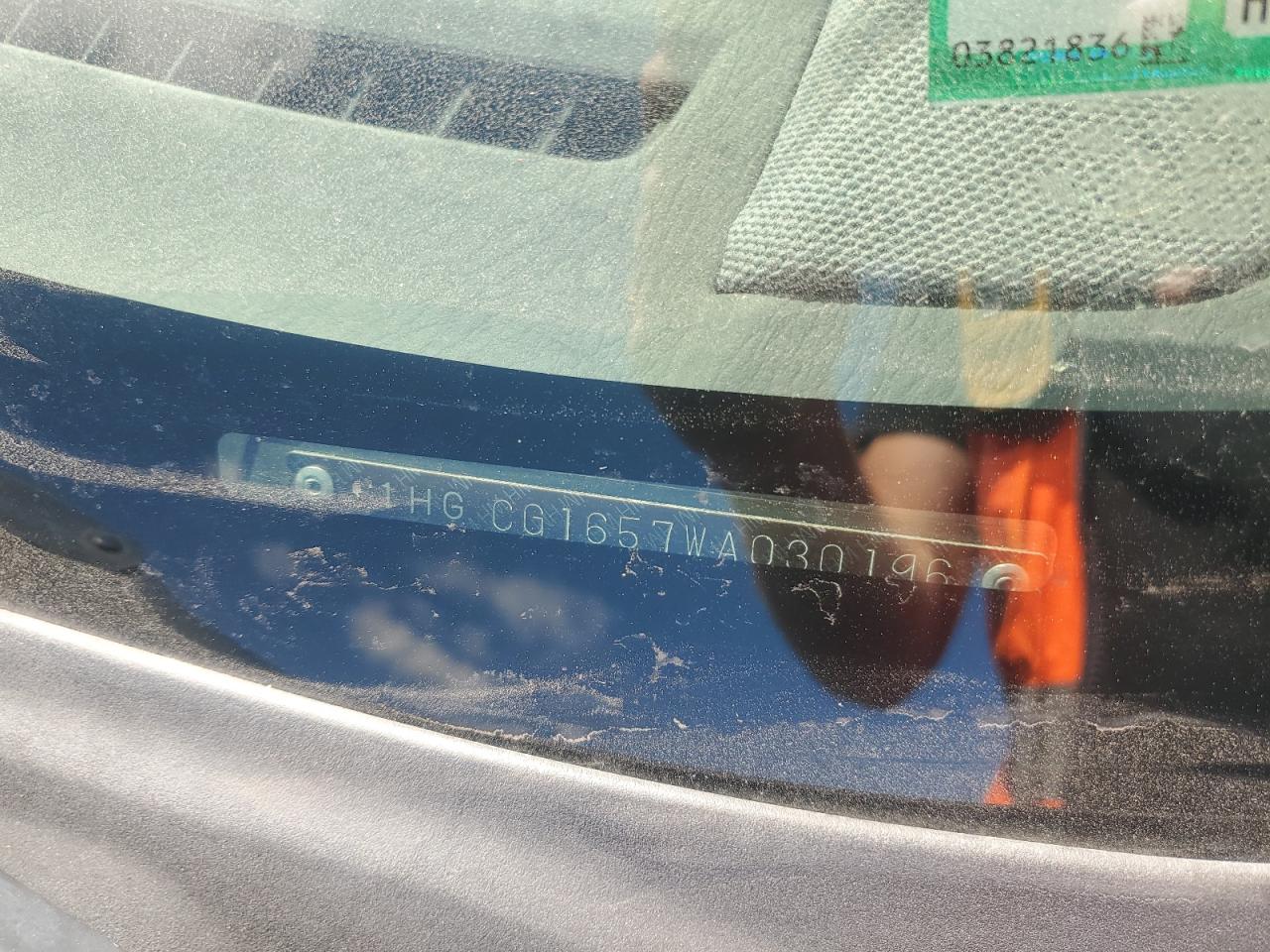 1998 Honda Accord Ex VIN: 1HGCG1657WA030196 Lot: 85301735