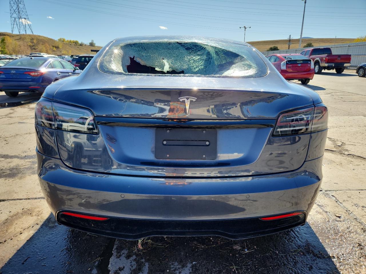 2022 Tesla Model S VIN: 5YJSA1E5XNF486664 Lot: 85928235