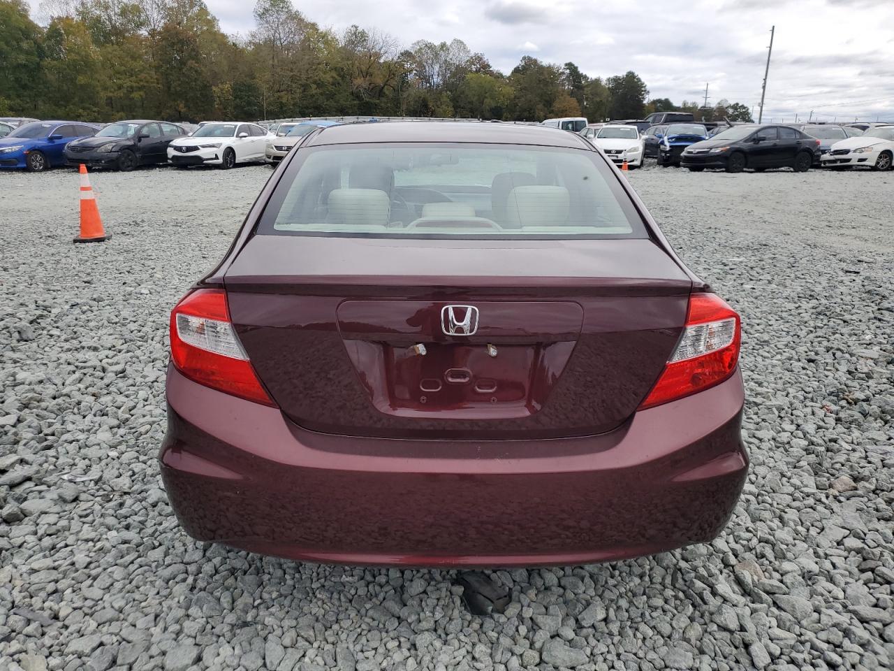 2012 Honda Civic Lx VIN: 2HGFB2F56CH572470 Lot: 86225405