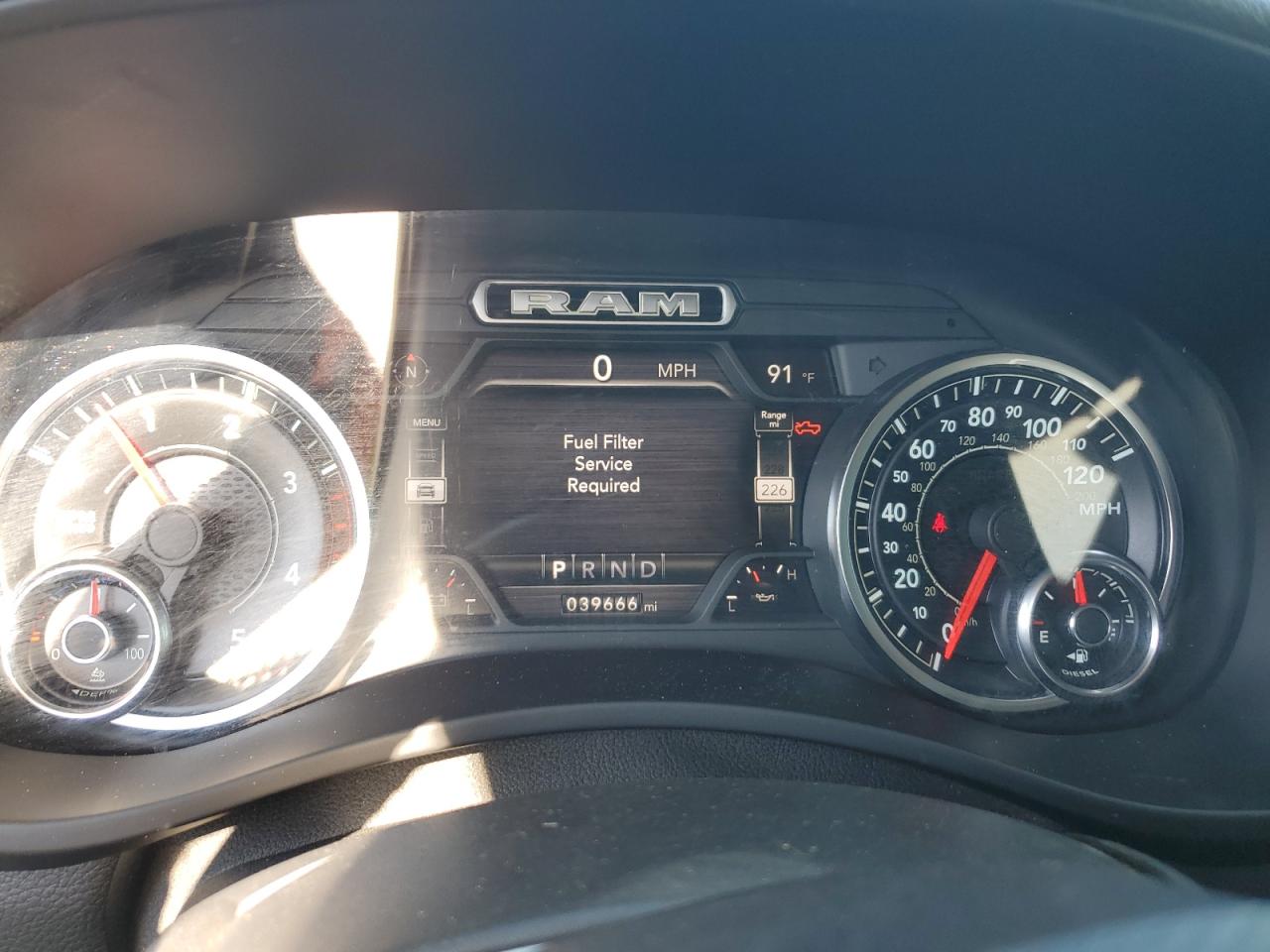 2019 Ram 2500 Laramie VIN: 3C6UR5FL0KG714044 Lot: 90374335