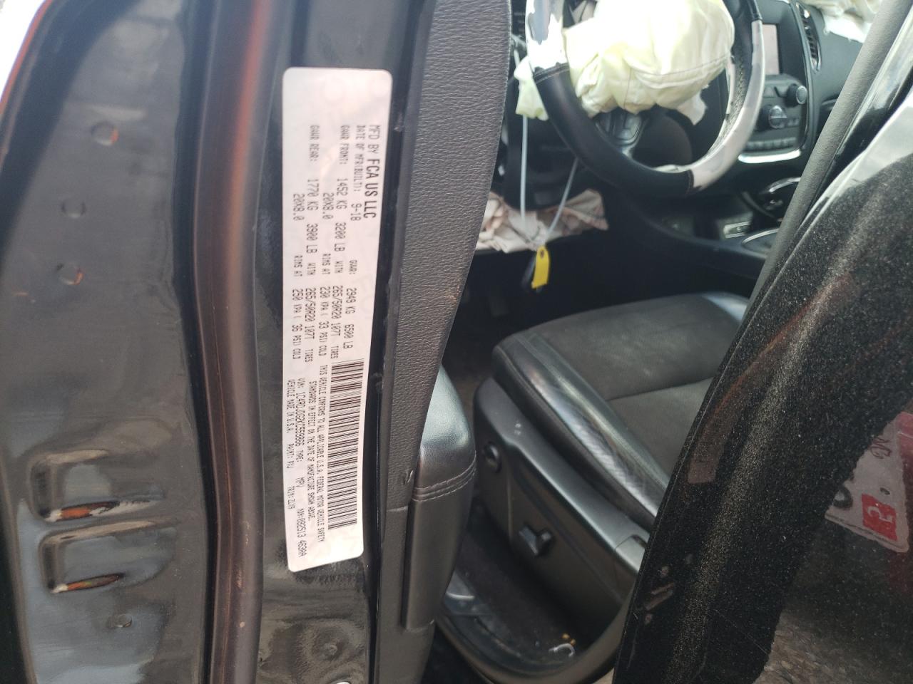 2019 Dodge Durango Gt VIN: 1C4RDJDG2KC559866 Lot: 85929325