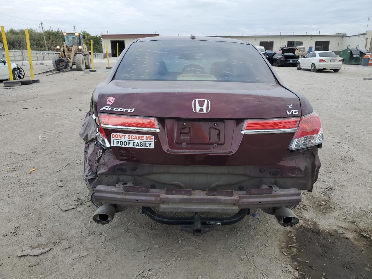 2011 Honda Accord Exl VIN: 1HGCP3F86BA020887 Lot: 86856075