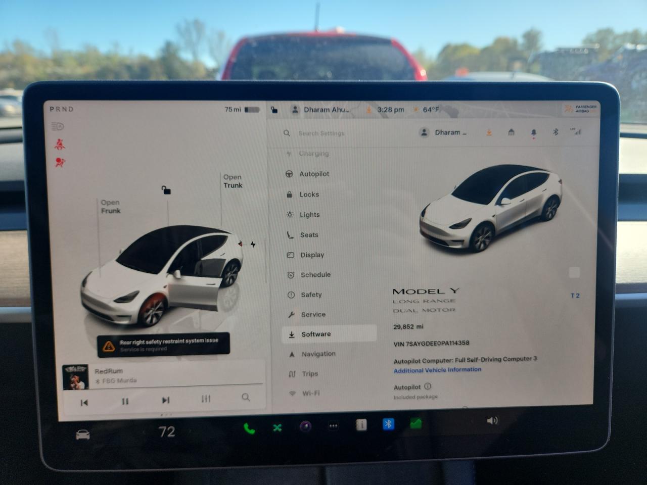 2023 Tesla Model Y VIN: 7SAYGDEE0PA114358 Lot: 86819885