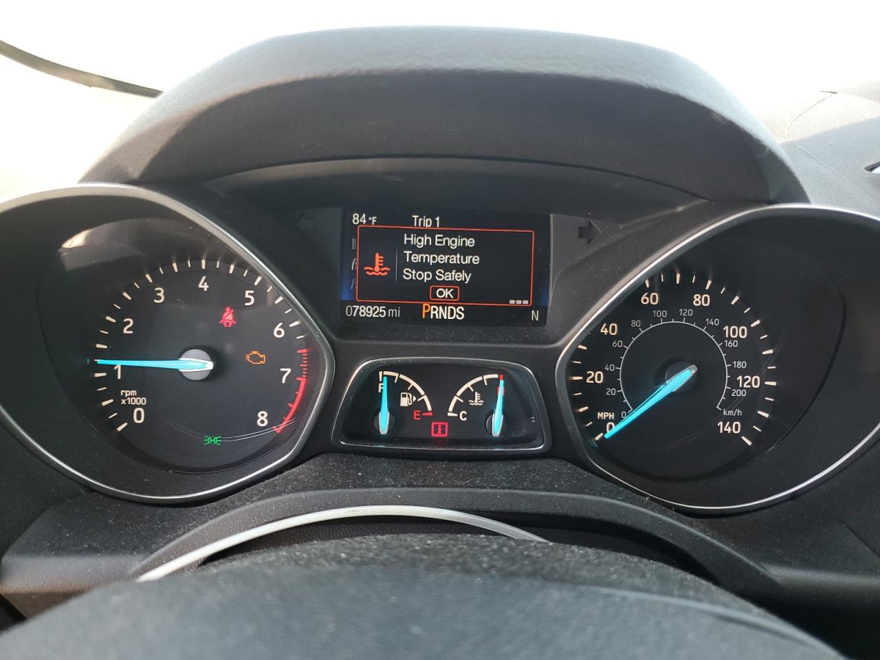 2017 Ford Escape Se VIN: 1FMCU0GD4HUD65033 Lot: 85168255