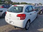 2012 CITROEN C3 WHITE  for sale at Copart WOLVERHAMPTON