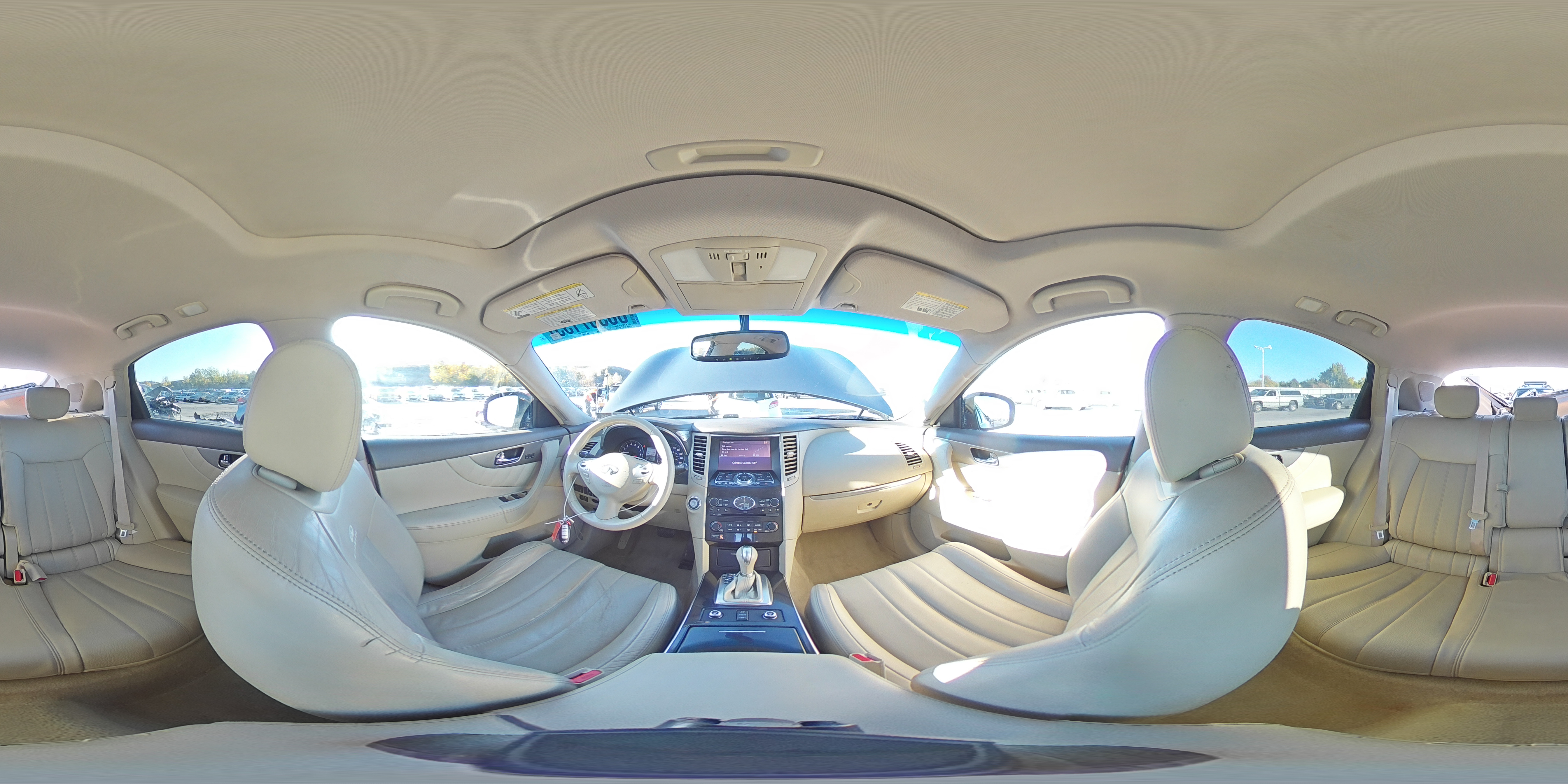 2014 Infiniti Qx70 VIN: JN8CS1MW1EM410242 Lot: 86307135