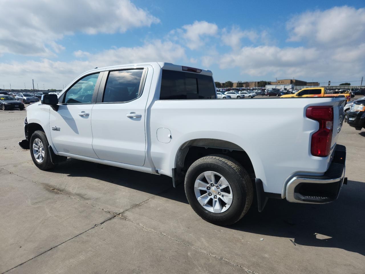 2025 Chevrolet Silverado C1500 Lt white null gas 2GCPACED1S1114217 photo #3
