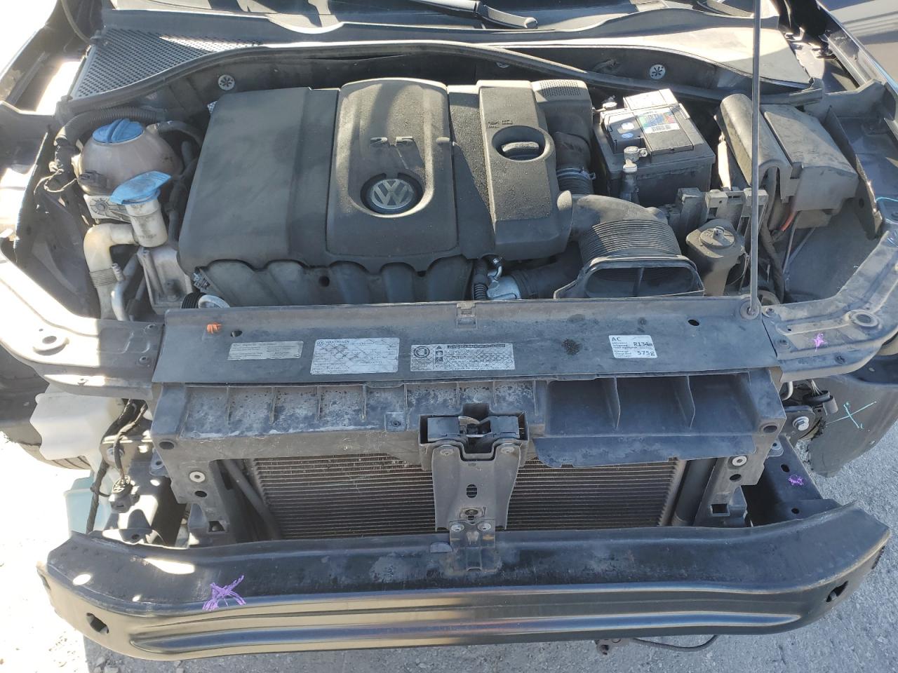 2013 Volkswagen Passat S VIN: 1VWAH7A35DC014637 Lot: 86987325