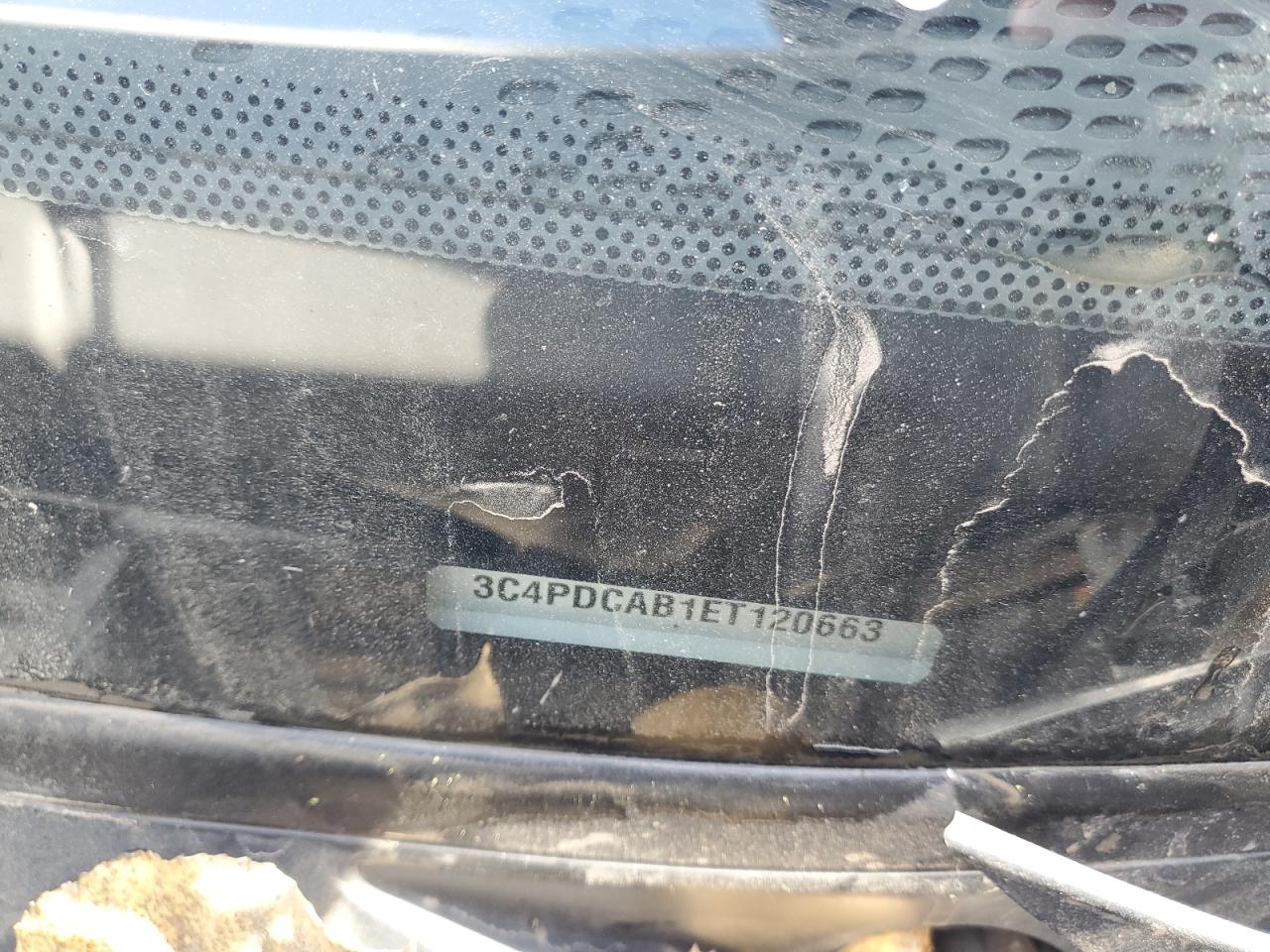 2014 Dodge Journey Se VIN: 3C4PDCAB1ET120663 Lot: 90087205