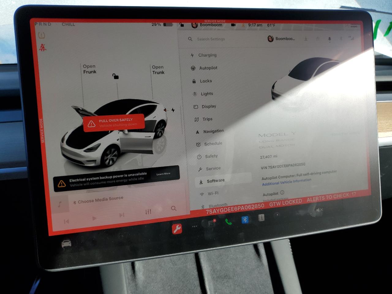 2023 Tesla Model Y VIN: 7SAYGDEE6PA062850 Lot: 86130505