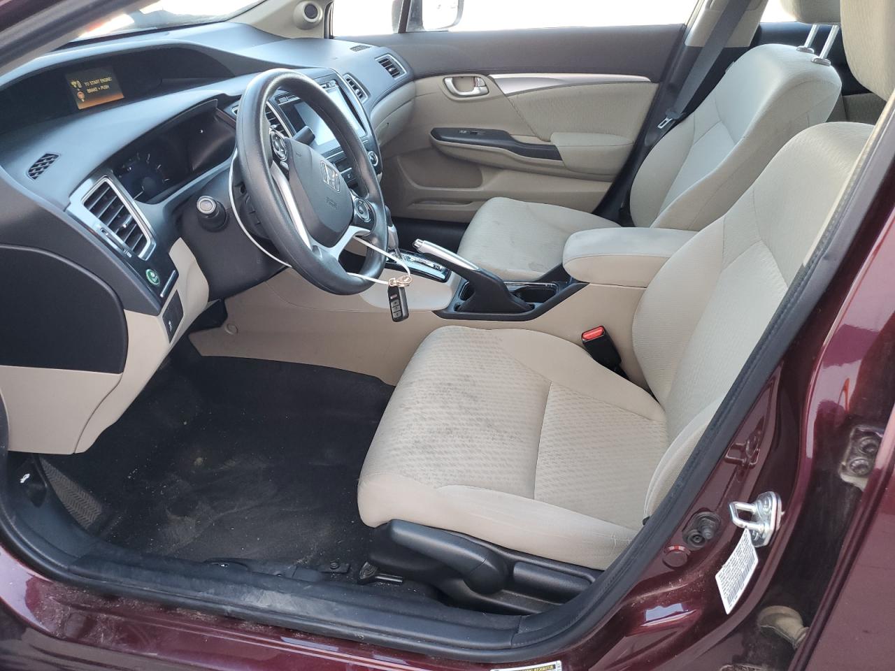 2015 Honda Civic Ex VIN: 19XFB2F80FE073625 Lot: 81844575