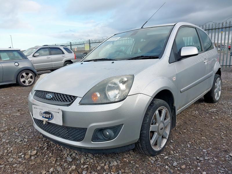 2008 FORD FIESTA 1.25 ZETEC BLUE 3DR for sale at Copart YORK