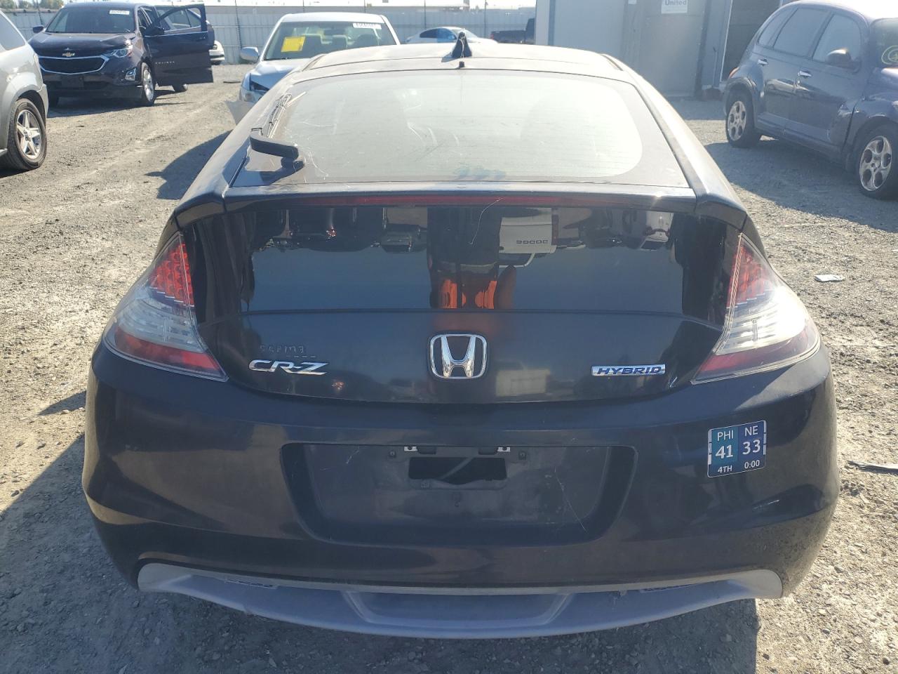 2011 Honda Cr-Z Ex VIN: JHMZF1C63BS008045 Lot: 85878805