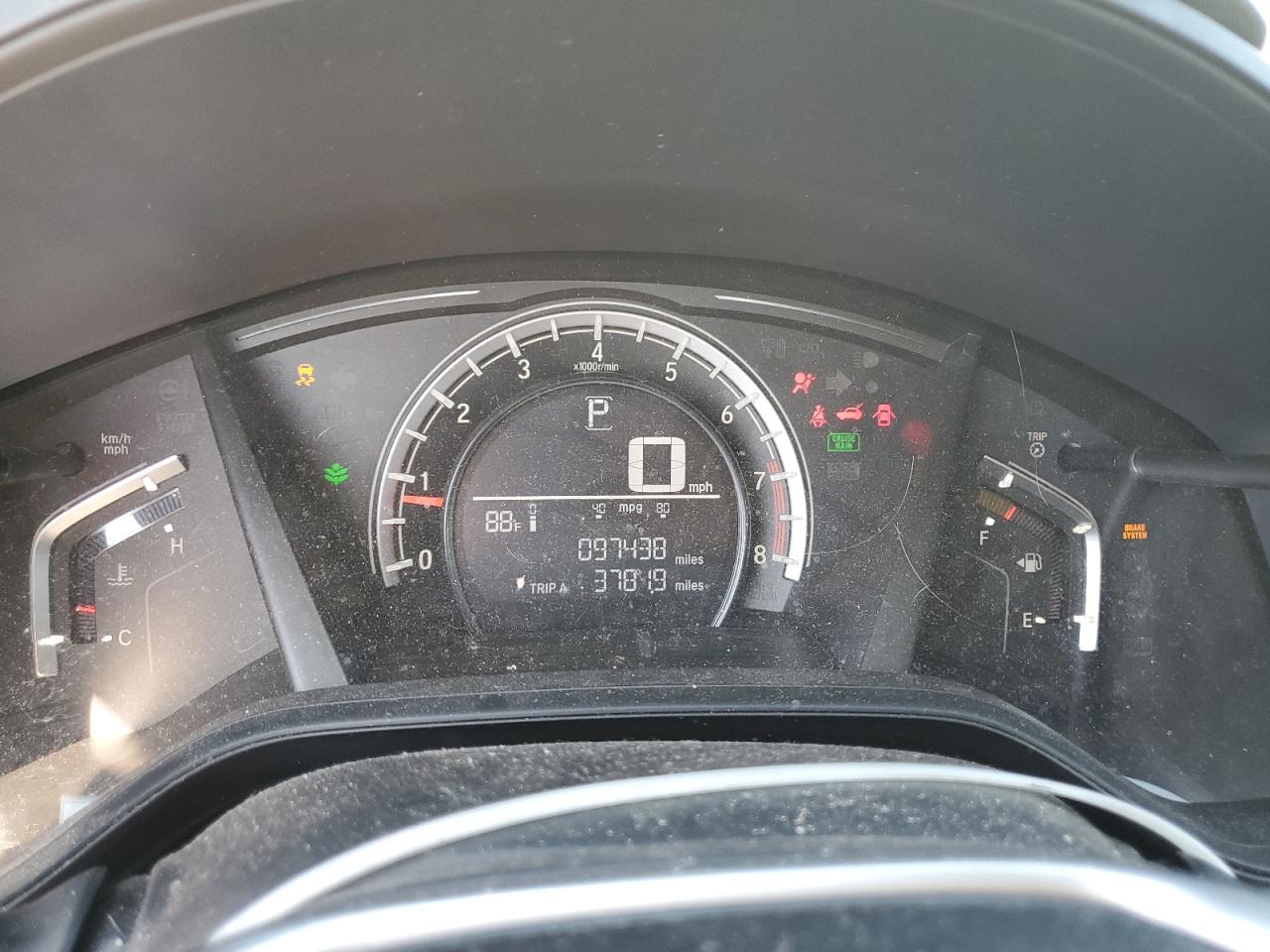 2018 Honda Cr-V Lx VIN: 2HKRW5H34JH424528 Lot: 85320485