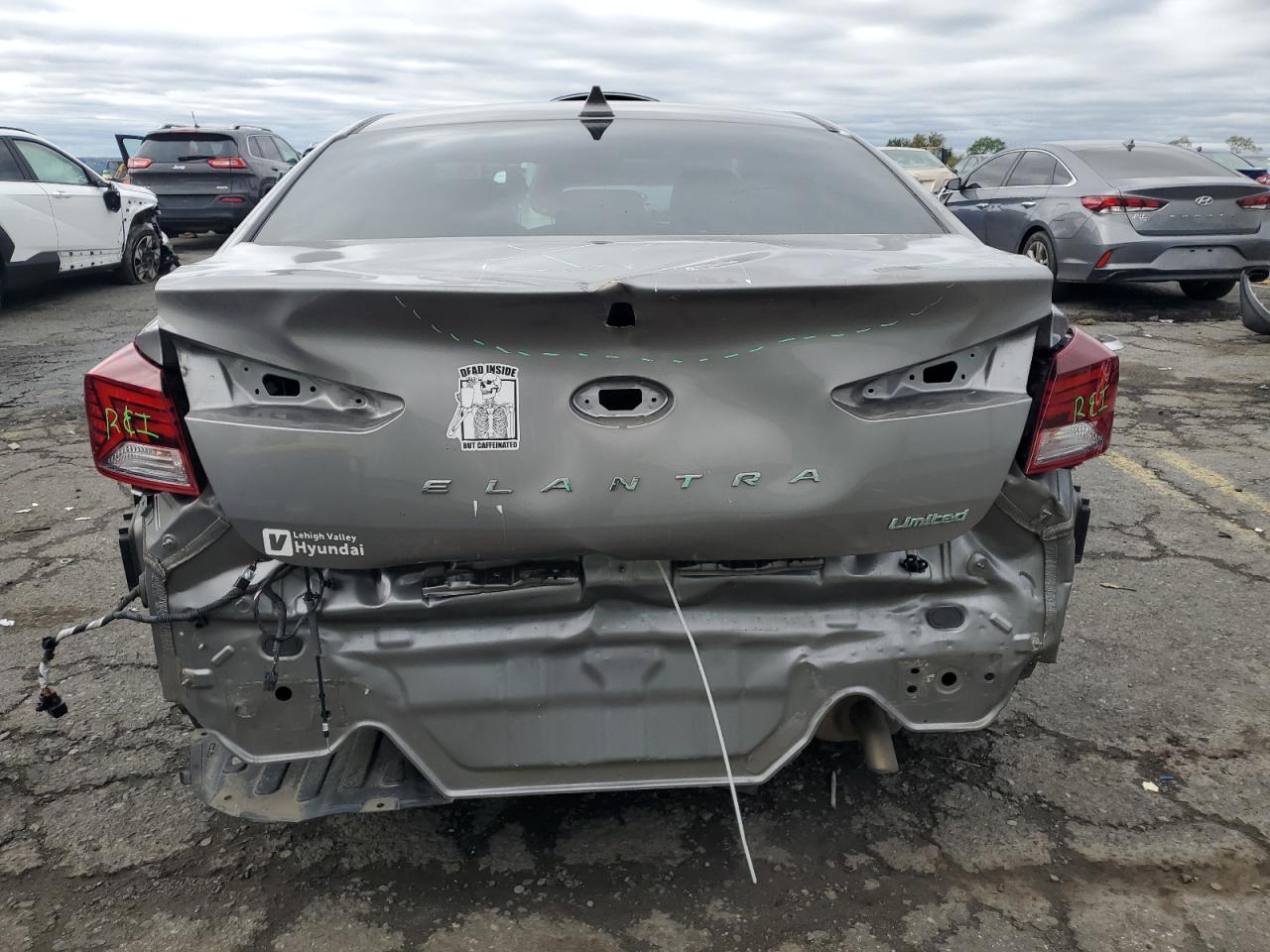 2020 Hyundai Elantra Sel VIN: KMHD84LF3LU947642 Lot: 86646485