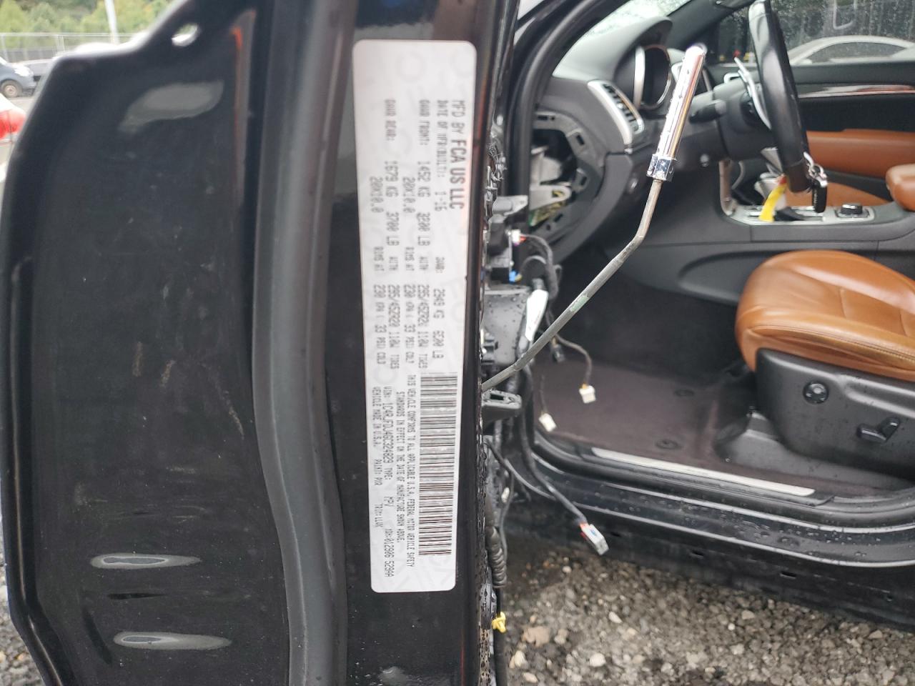 2016 Jeep Grand Cherokee Srt-8 VIN: 1C4RJFDJ4GC324829 Lot: 84875505