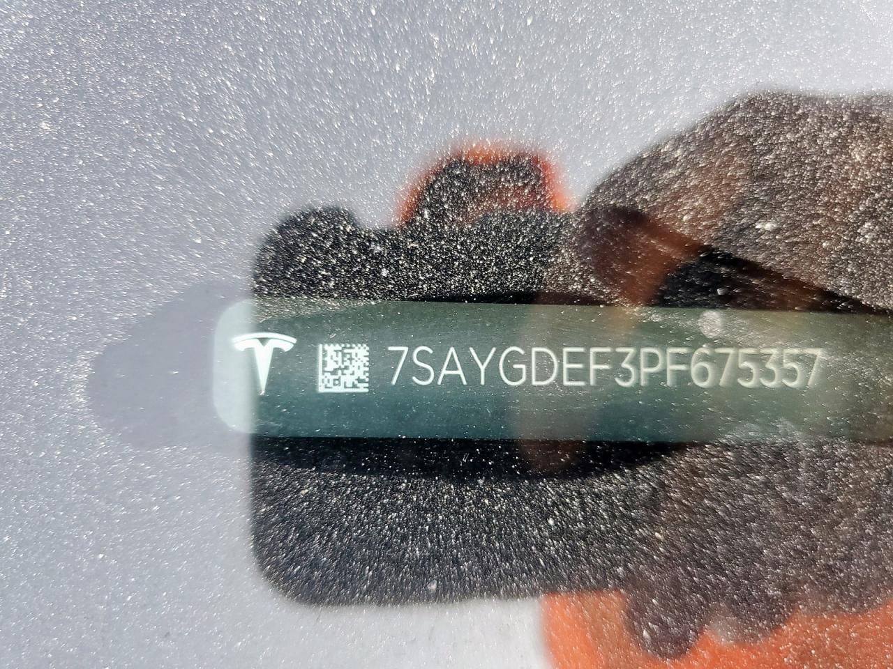 2023 Tesla Model Y VIN: 7SAYGDEF3PF675357 Lot: 84400385