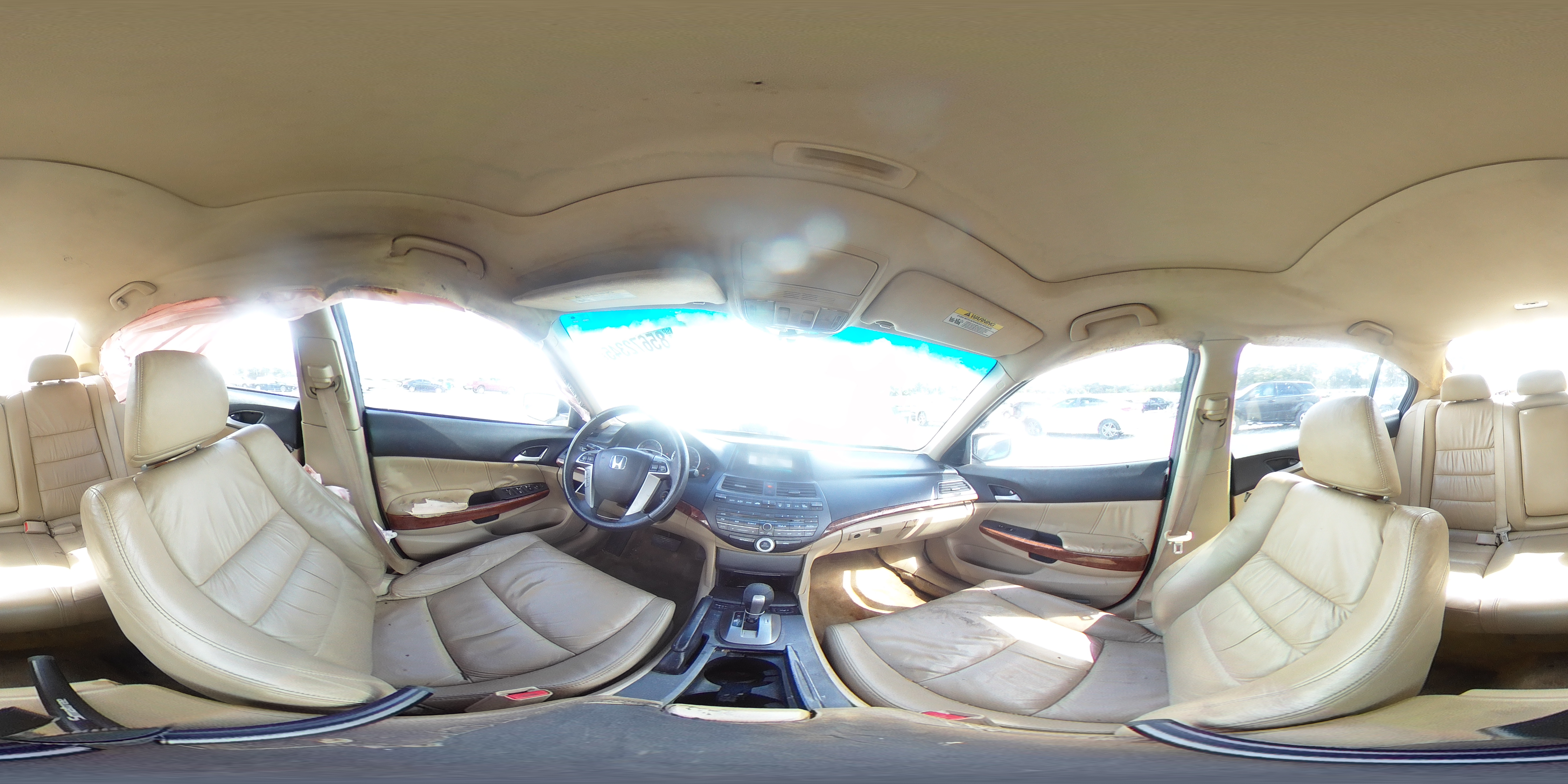 2012 Honda Accord Exl VIN: 1HGCP2F88CA218396 Lot: 85672345