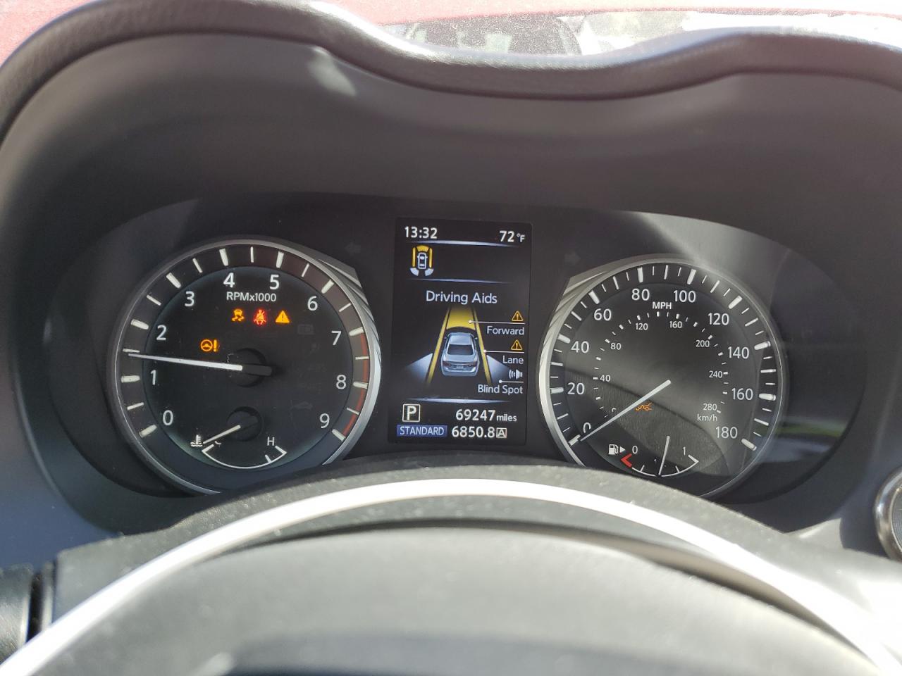 2018 Infiniti Q50 Red Sport 400 VIN: JN1FV7AR6JM481192 Lot: 85184955