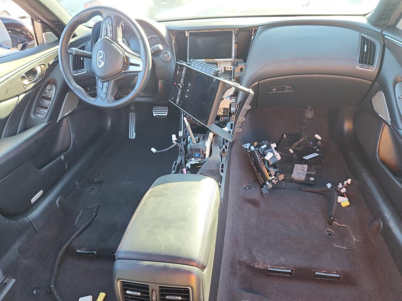 2021 Infiniti Q50 Red Sport 400 VIN: JN1FV7DP5MM850574 Lot: 86241775