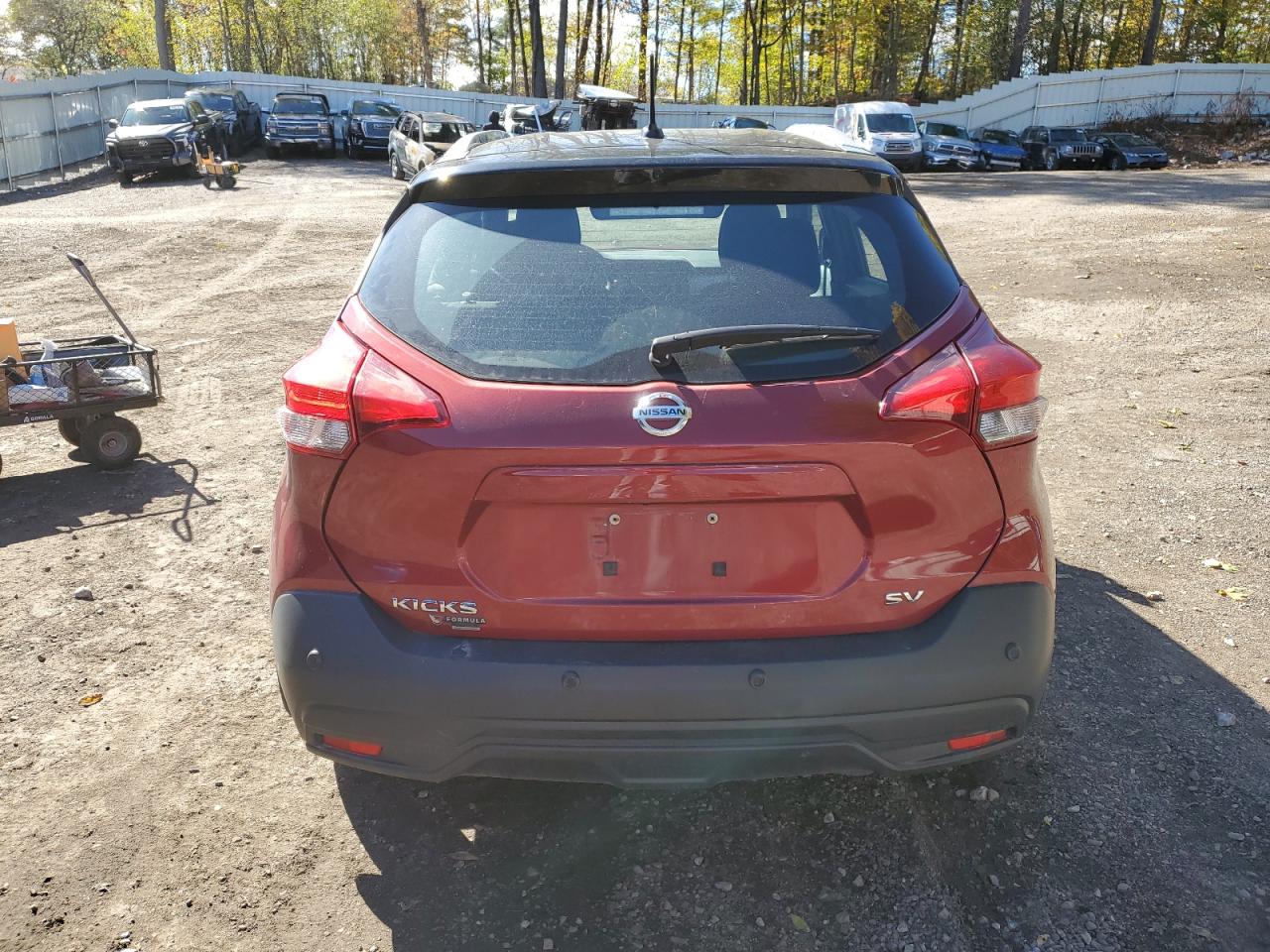 2020 Nissan Kicks Sv VIN: 3N1CP5CV1LL553019 Lot: 85548735