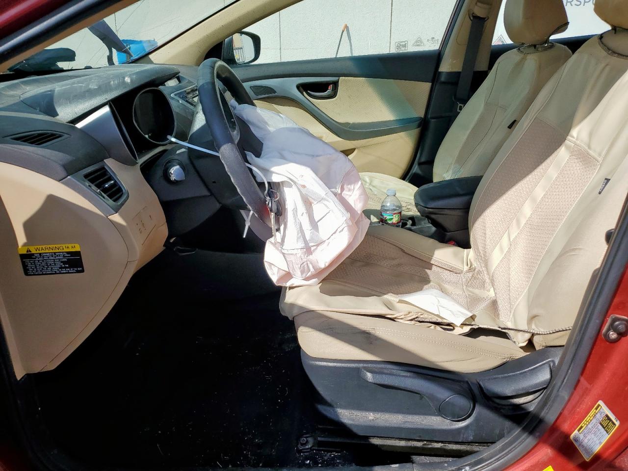 2012 Hyundai Elantra Gls VIN: KMHDH4AE5CU445354 Lot: 86087985