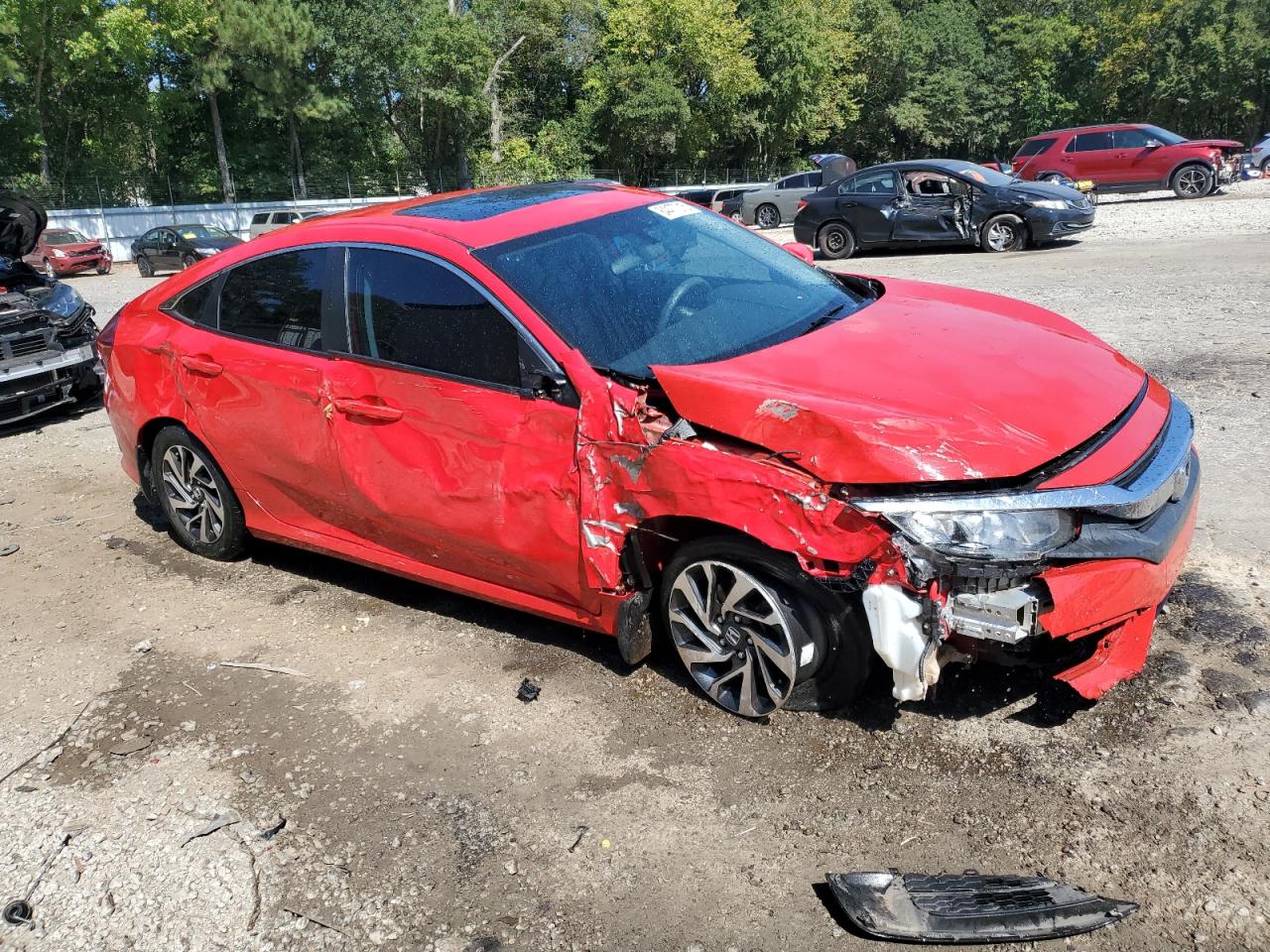 2016 Honda Civic Ex VIN: 2HGFC2F74GH566963 Lot: 84477015