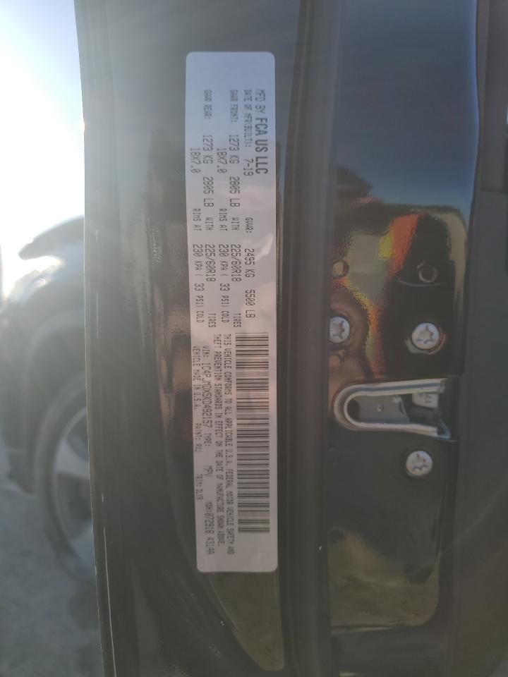 2019 Jeep Cherokee Limited VIN: 1C4PJMDX5KD492157 Lot: 82336035