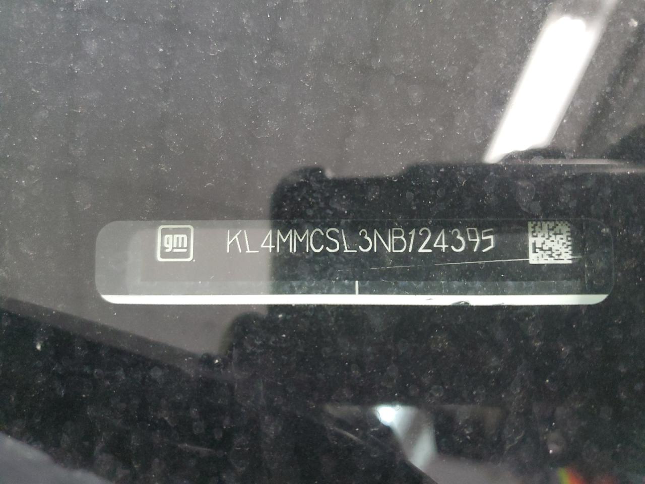 2022 Buick Encore Gx Preferred VIN: KL4MMCSL3NB124395 Lot: 86275785