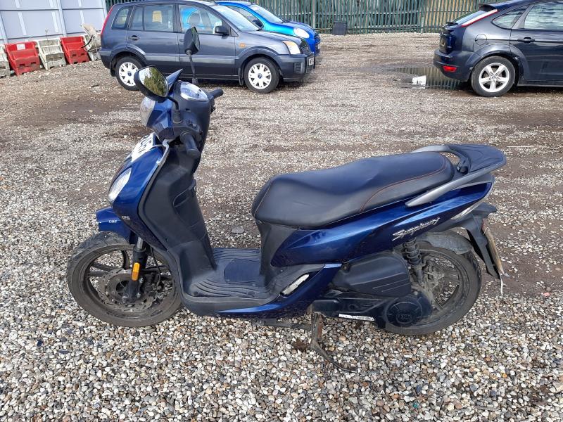 2021 SYM SYMPHONY 125 E5  for sale at Copart COLCHESTER
