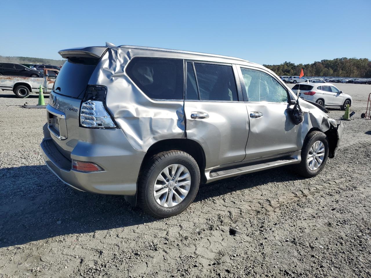 2021 Lexus Gx 460 Premium silver null gas JTJAM7BX2M5275192 photo #4