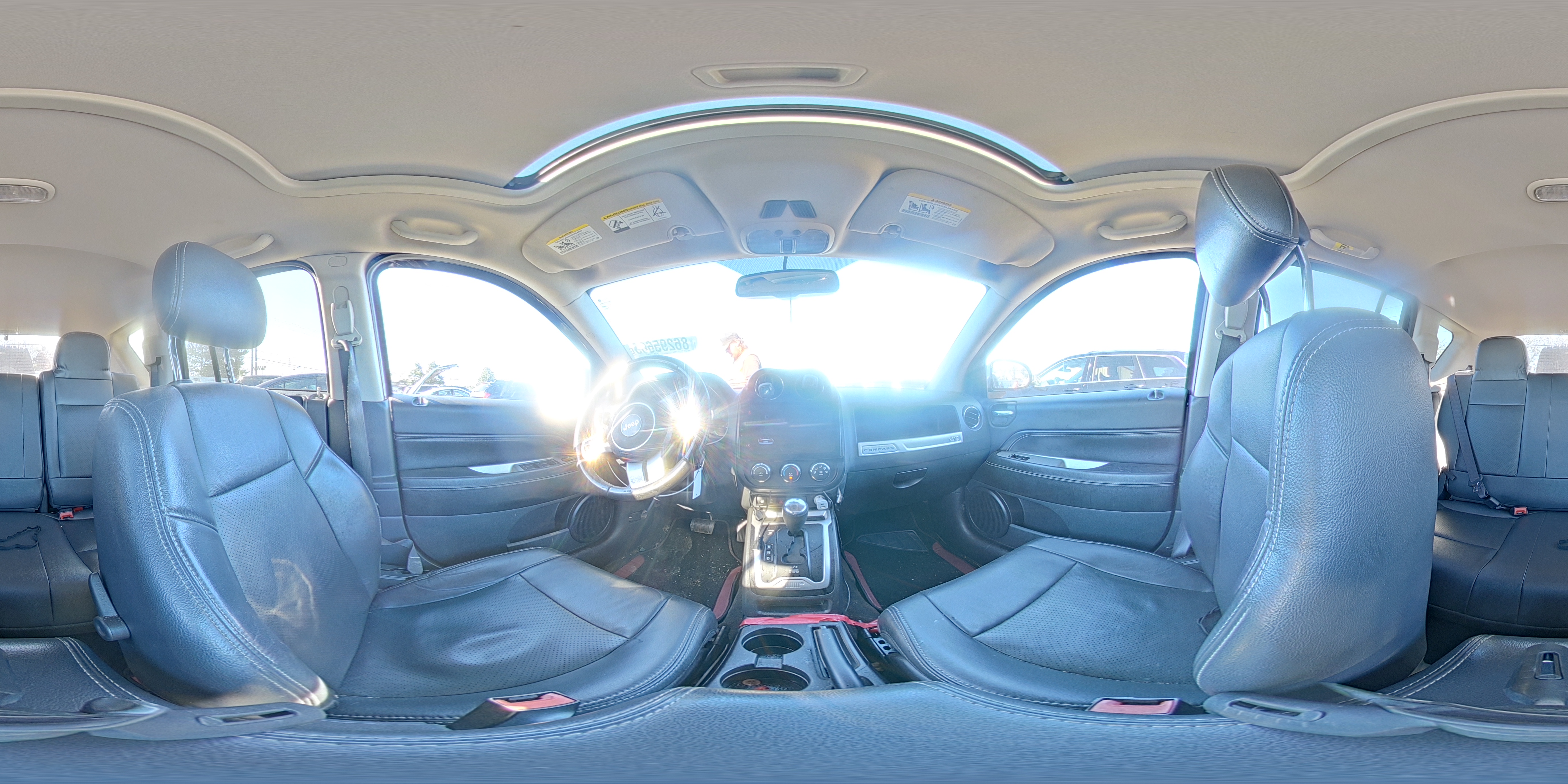 2016 Jeep Compass Latitude VIN: 1C4NJDEBXGD552595 Lot: 86295665