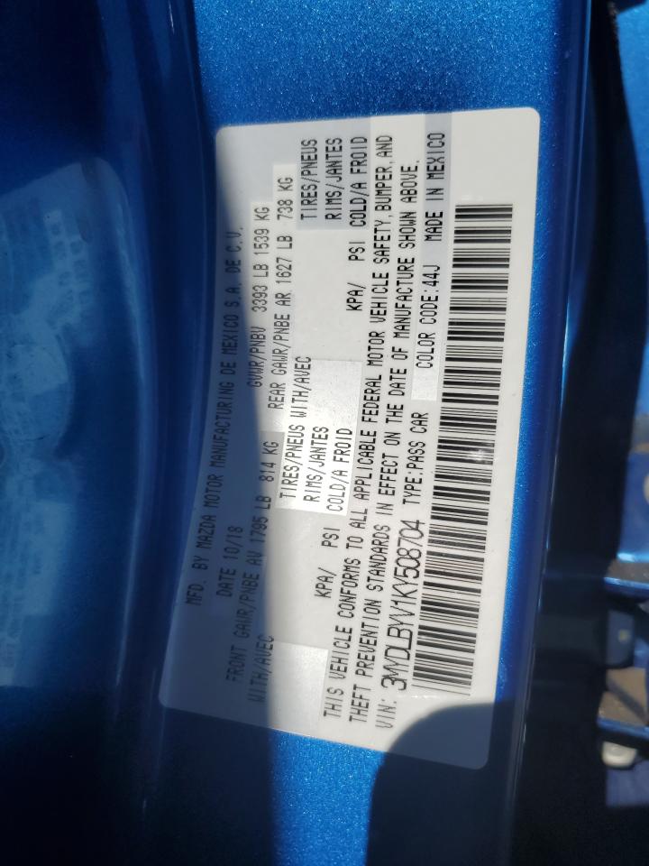 2019 Toyota Yaris L VIN: 508704 Lot: 85345895