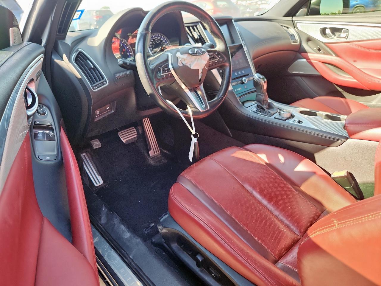 2017 Infiniti Q60 Red Sport 400 VIN: JN1FV7EL2HM702089 Lot: 85377725