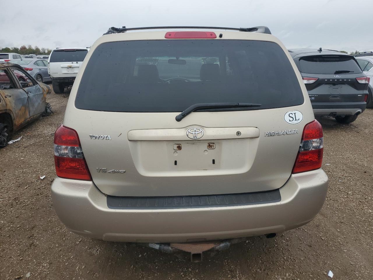 2005 Toyota Highlander Limited VIN: JTEEP21A150115598 Lot: 85055975