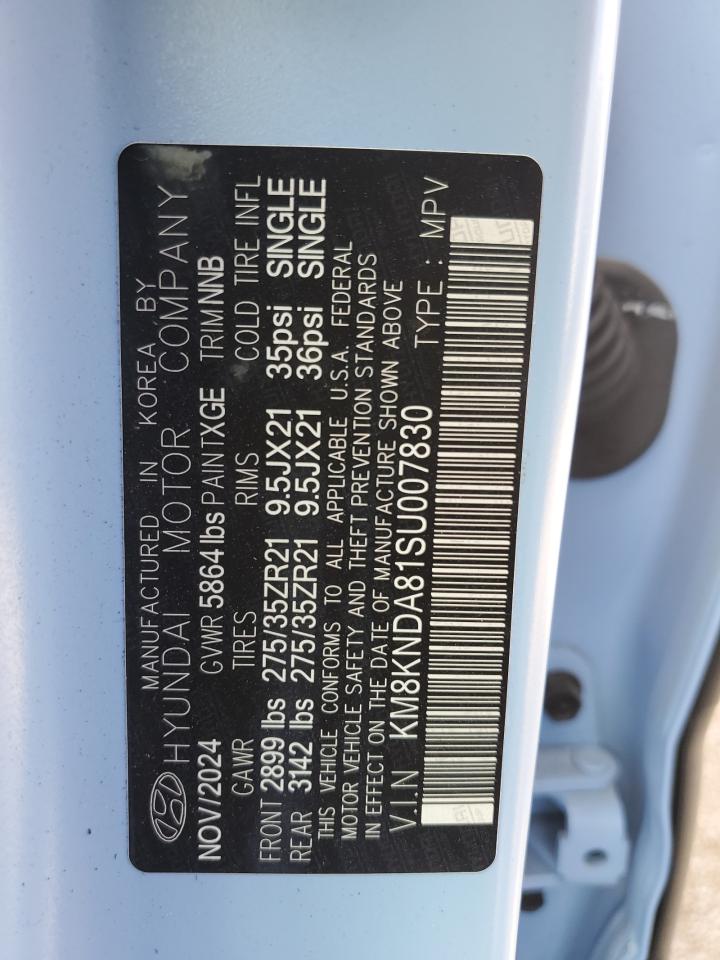 2025 Hyundai Ioniq 5 N VIN: KM8KNDA81SU007830 Lot: 87185005