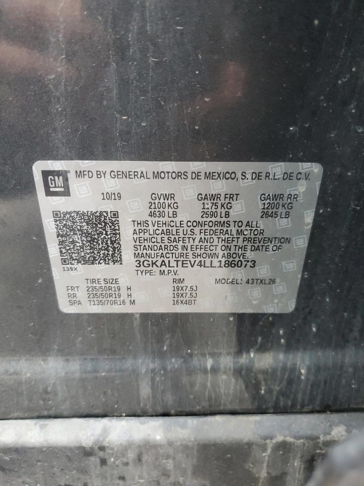 2020 GMC Terrain Sle VIN: 3GKALTEV4LL186073 Lot: 90666305