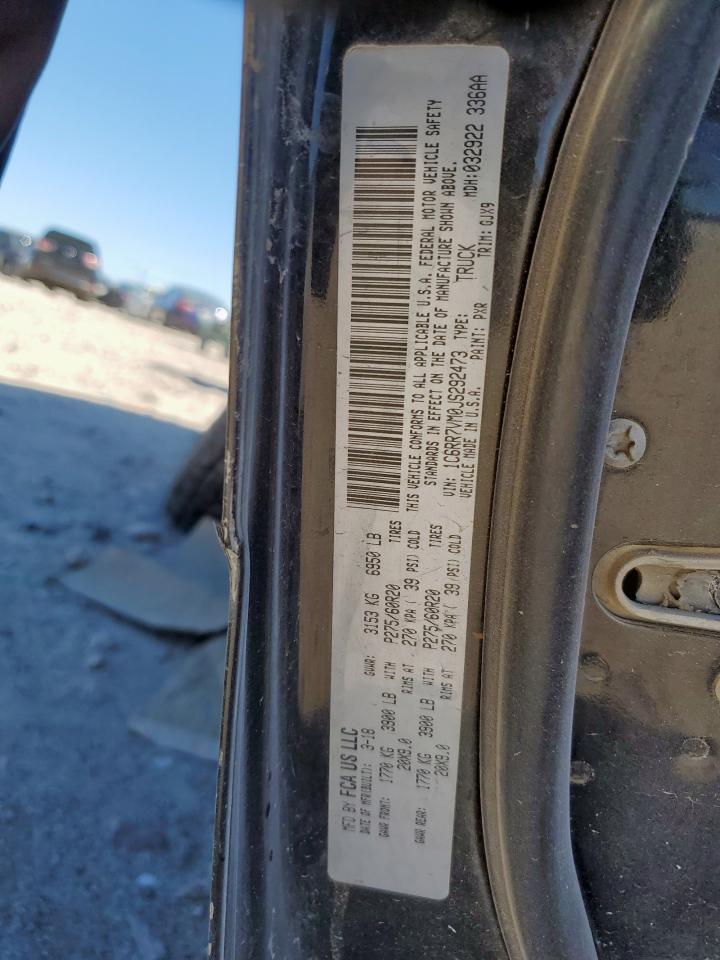 2018 Ram 1500 Laramie VIN: 1C6RR7VM0JS292473 Lot: 90627215