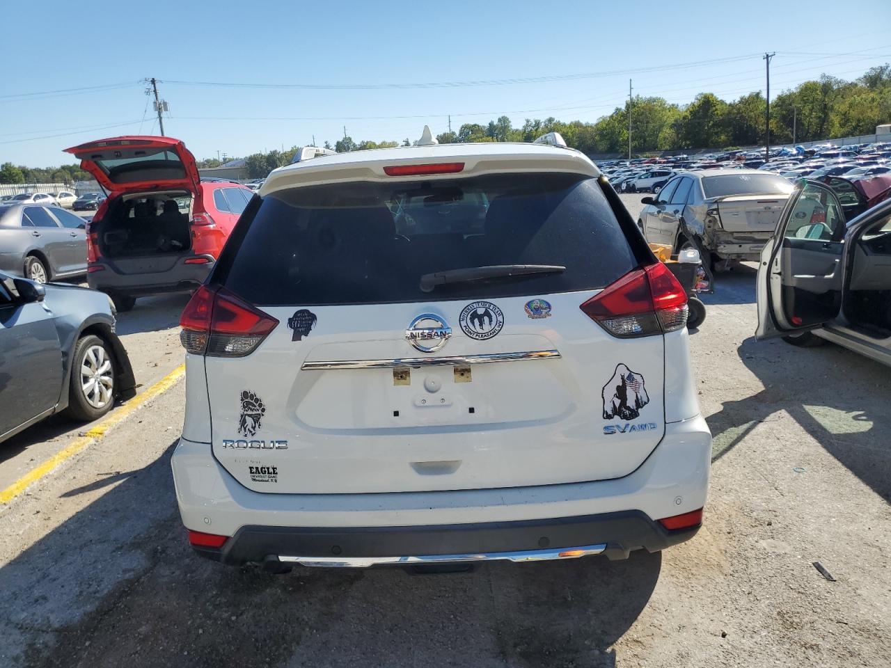 2019 Nissan Rogue S VIN: KNMAT2MV0KP546496 Lot: 85506135