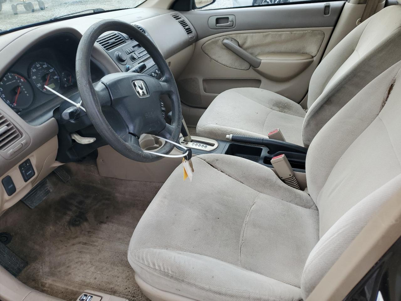 2001 Honda Civic Lx VIN: 2HGES16501H571916 Lot: 86056495