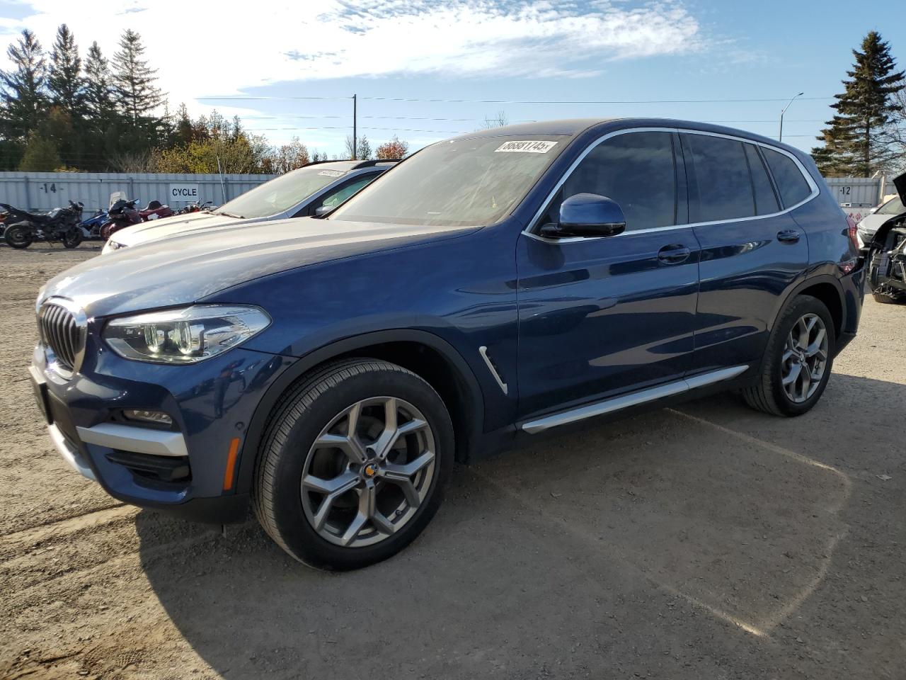 2020 BMW X3 xDrive30I VIN: 5UXTY5C00L9D10262 Lot: 86881745
