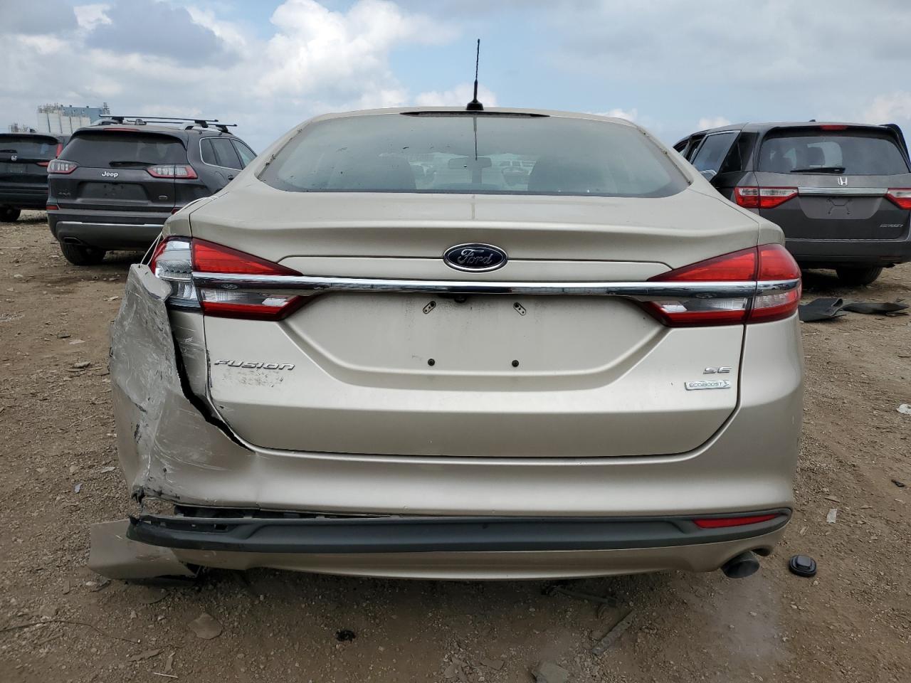 2017 Ford Fusion Se VIN: 3FA6P0HD7HR103818 Lot: 86217335