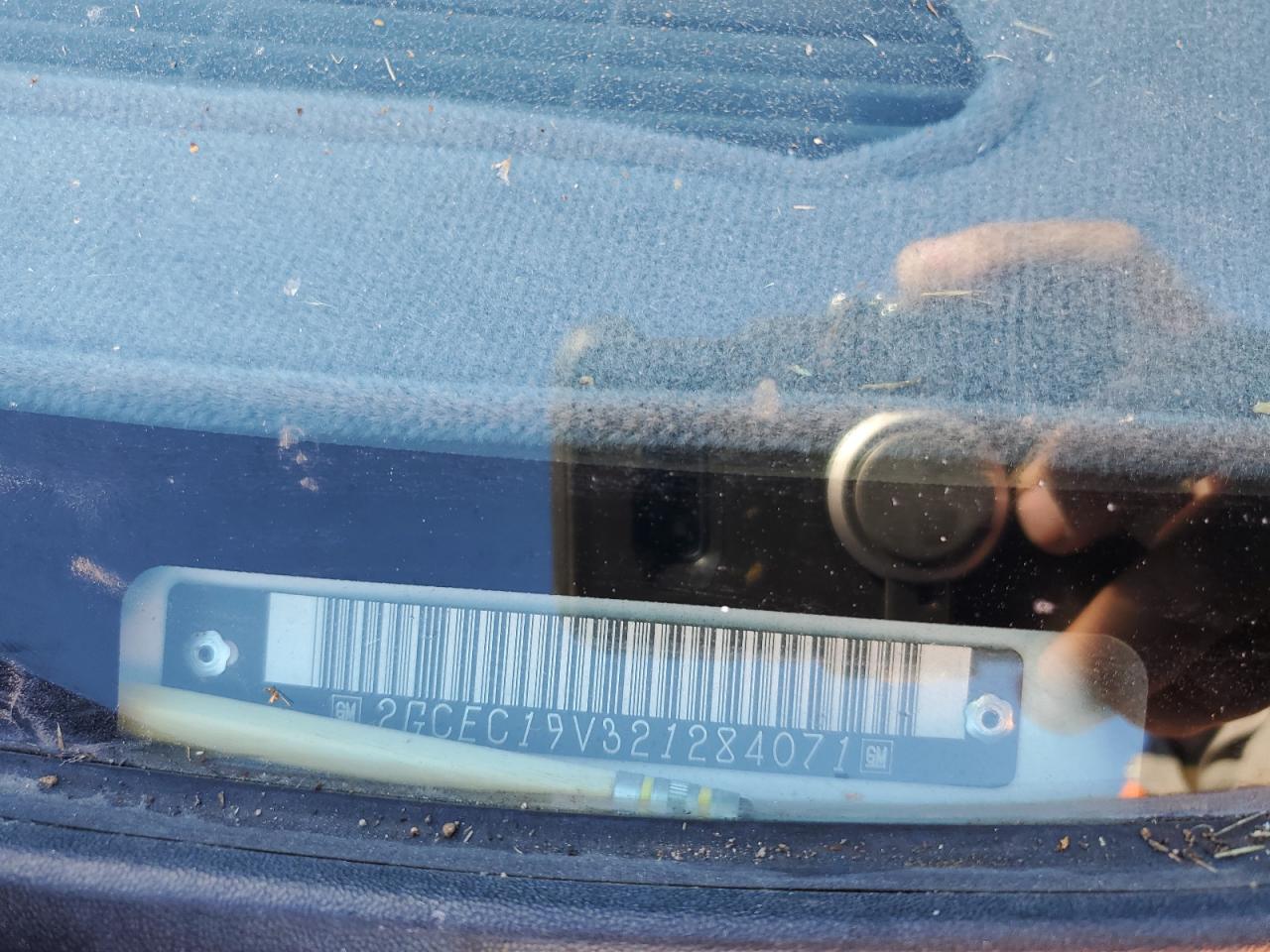 2002 Chevrolet Silverado C1500 VIN: 2GCEC19V321284071 Lot: 85384535