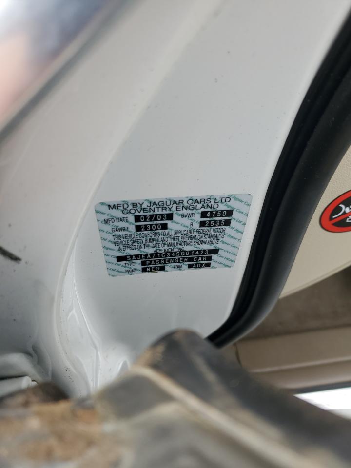 2004 Jaguar Xj8 VIN: SAJEA71C34SG01423 Lot: 85938315